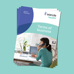 Terms of business documents for Irish Life Health